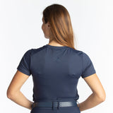 Hannah Childs Maddy Perforated Short Sleeve Tech Tee
