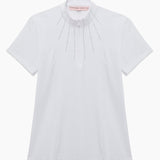 Hannah Childs Raya Crystal Short Sleeve Show Shirt