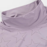 Hannah Childs Farrah Star Turtleneck Training Top