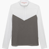 Hannah Childs Clarissa Mesh Long Sleeve Zip Top