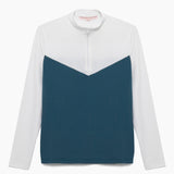 Hannah Childs Clarissa Mesh Long Sleeve Zip Top