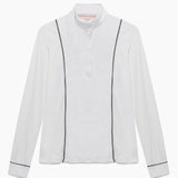 Hannah Childs Constance Scallop LS Show Shirt