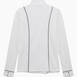 Hannah Childs Constance Scallop LS Show Shirt