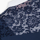 Hannah Childs Luna Lace Long Sleeve Show Shirt