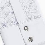 Hannah Childs Jaclyn Lace Long Sleeve Show Shirt 2.0