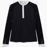 Hannah Childs Jaclyn Lace Long Sleeve Show Shirt 2.0