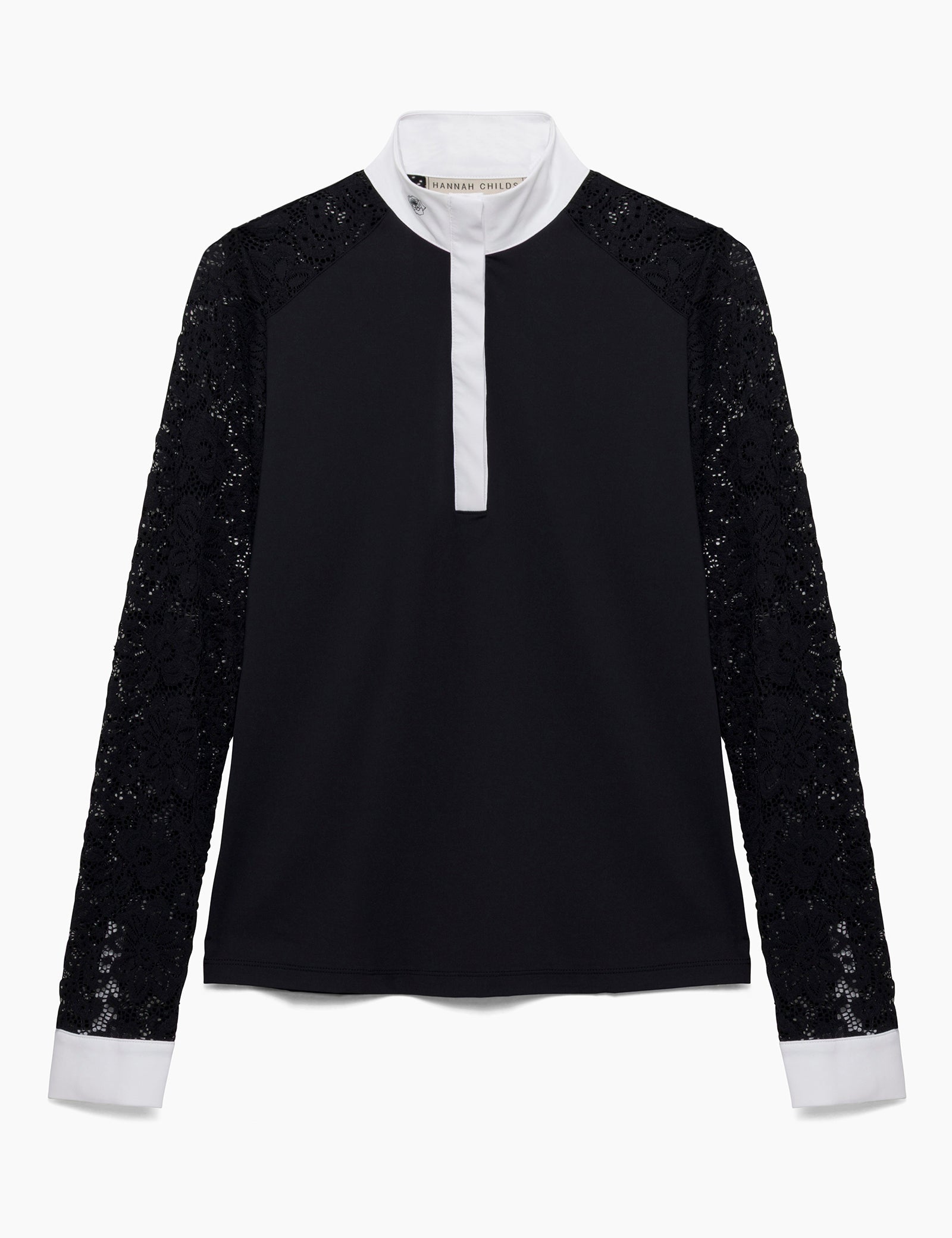 Hannah Childs Jaclyn Lace Long Sleeve Show Shirt 2.0