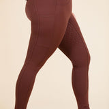 Canter Culture Athletic Breeches - Leather Brown