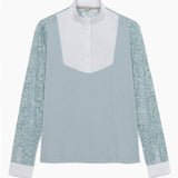 Hannah Childs Luna Lace Long Sleeve Show Shirt