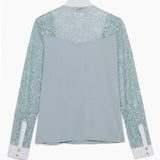 Hannah Childs Luna Lace Long Sleeve Show Shirt