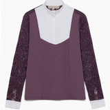 Hannah Childs Luna Lace Long Sleeve Show Shirt