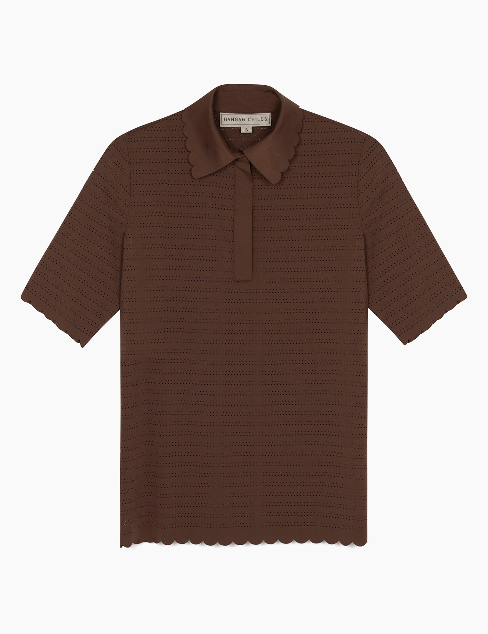 Hannah Childs Jade Air Stripe Polo