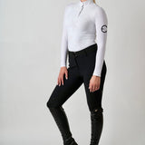 Equestrian Club Star Perforated Show Shirt - 4 Colors