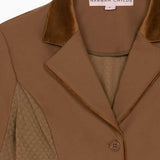 Hannah Childs Classica Mesh Piped Show Coat