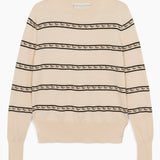 Hannah Childs Adi Running Horses Crew Neck Sweater Tee