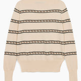 Hannah Childs Adi Running Horses Crew Neck Sweater Tee