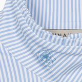 Hannah Childs Shelby Ruffle Long Sleeve Show Shirt 2.0