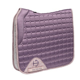 Halter Ego Romance Collection Satin Classic Dressage Saddle Pad (Full) - Orchid Mist