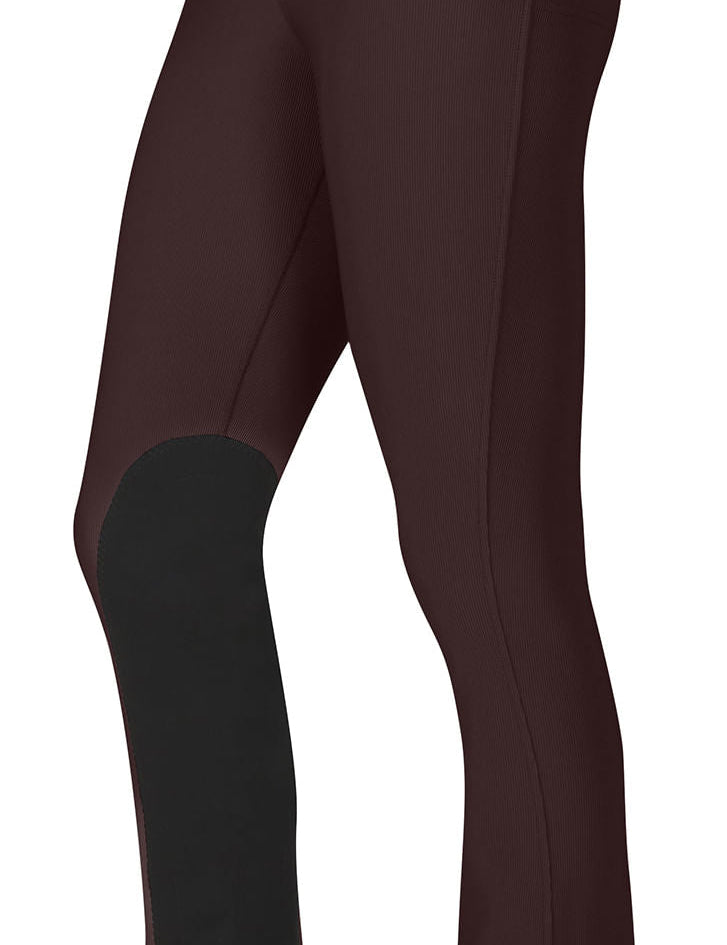 Kerrits Women's Microcord Extended Knee Patch Bootcut Riding Tights
