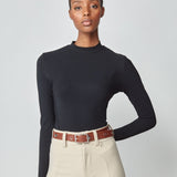 Yagya Leather Buckle Belt Brown