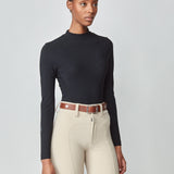 Yagya Leather Buckle Belt Brown