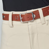 Yagya Leather Buckle Belt Brown