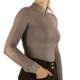 Halter Ego Maia - Long Sleeve Lace Competition Shirt