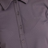 Milrey Callie Blouse Long Sleeve - Dark Grey