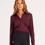 Milrey Callie Blouse Long Sleeve - Sumac