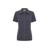 Milrey Callie Blouse Short Sleeve - Dark Grey