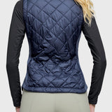 Kastel Denmark Navy Quilted Full Zip Vest