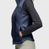 Kastel Denmark Navy Quilted Full Zip Vest