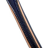 Halter Ego Revolution Blue Patent Leather Dog Leash