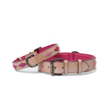 Halter Ego Rosé Lumière Leather Dog Collar