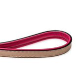 Halter Ego Rosé Lumière Leather Dog Leash