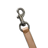 Halter Ego Rosé Lumière Leather Dog Leash