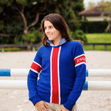 Essex Energy Ladies Talent Yarn Wrap Collar Long Sleeve Show Shirt