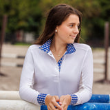 Essex Energy Ladies Talent Yarn Wrap Collar Long Sleeve Show Shirt
