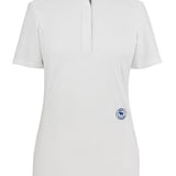 Essex Classics Tricolor Girls Talent Yarn Straight Collar Short Sleeve Show Shirt