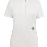 Essex Classics Sunflowers Ladies Talent Yarn Wrap Collar Short Sleeve Show Shirt