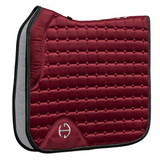 Halter Ego Satin Classic Dressage Saddle Pad (Cob) - Crimson Rose