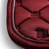 Equestrian Stockholm Dressage Saddle Pad Bordeaux