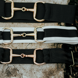 The Novella Equestrian Snaffle Belts in Black
