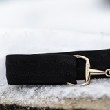 The Novella Equestrian Snaffle Belts in Black