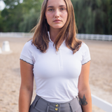 Novella Equestrian The Barn Shirt (Short Sleeve Black)