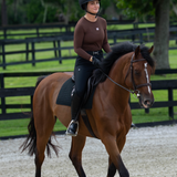 Euphoric Equestrian Poppy Crewneck