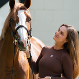 Euphoric Equestrian Poppy Crewneck