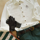 Sixteen Cypress Sport Piqué Button Down Shirt - White