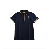 Sixteen Cypress Sport Piqué Polo Shirt, Navy