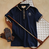 Sixteen Cypress Sport Piqué Polo Shirt, Navy